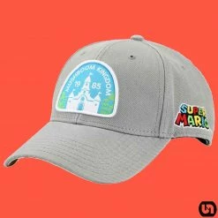 Bioworld Super Mario: Mushroom Kingdom Patch Hat Merch
