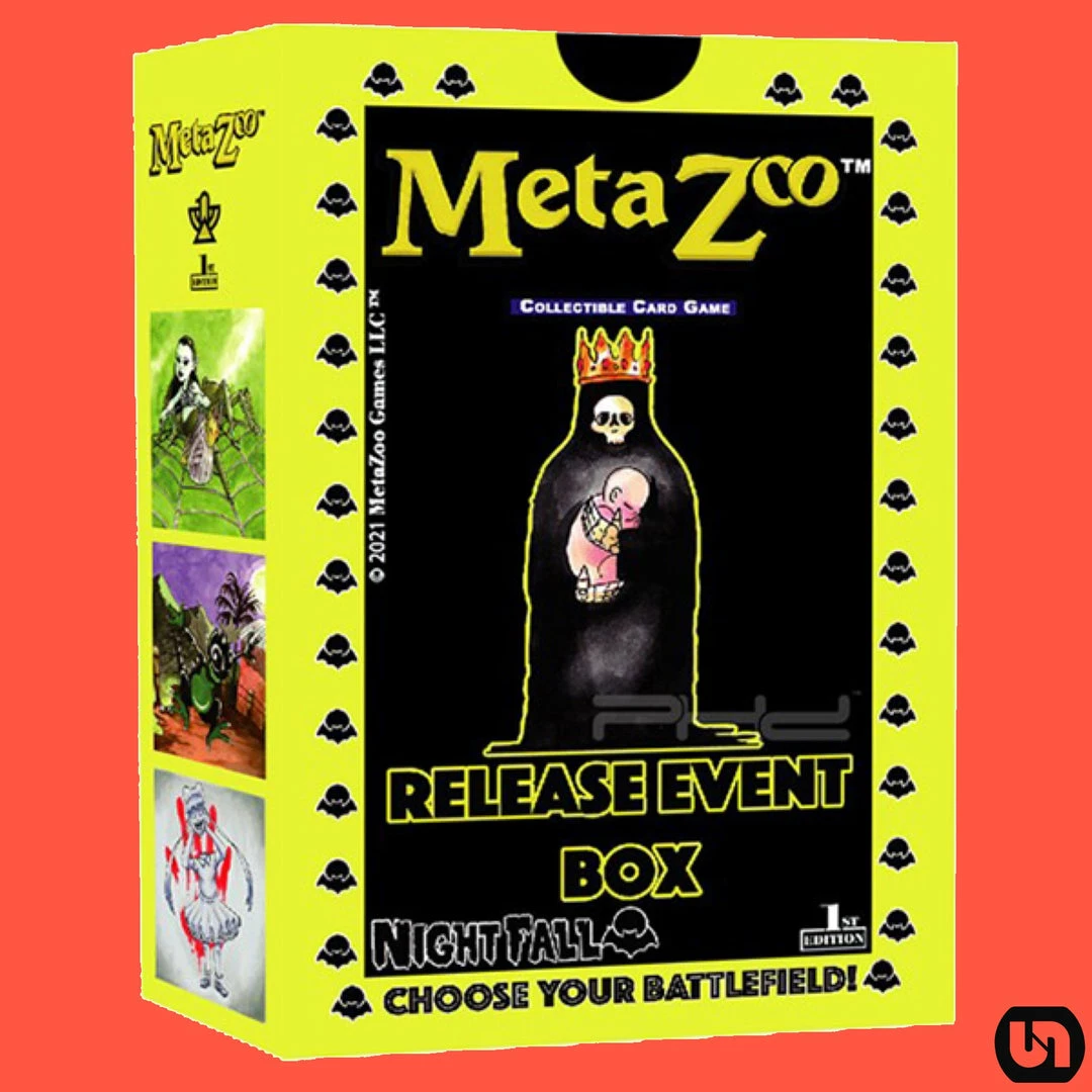 Outlet ⌛ MetaZoo Games TCGs MetaZoo TCG: Cryptid Nation - Nightfall Release Event Box ⭐ 3 MetaZoo Games TCGs MetaZoo TCG: Cryptid Nation - Nightfall Release Event Box