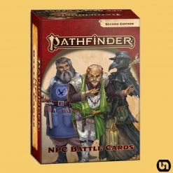 Paizo Publishing RPGs Pathfinder RPG: NPC Battle Cards 2nd Edition