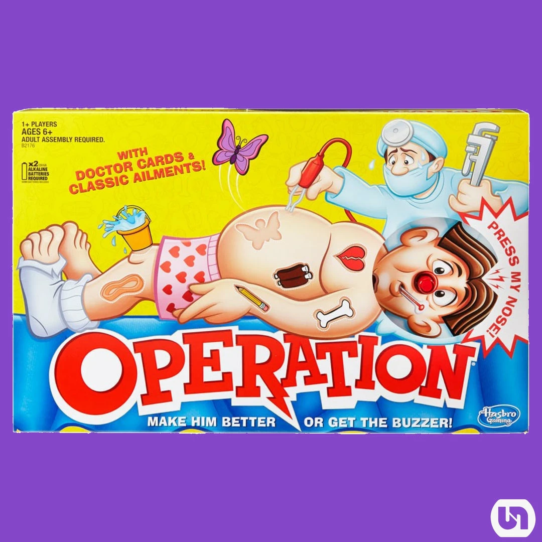 Flash Sale π Hasbro Gaming Operation: Classic Board Games π 3 Hasbro Gaming Operation: Classic Board Games
