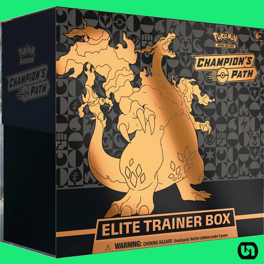 Hot Sale β TCGs Pokemon TCG: Champion's Path Elite Trainer Box π 3 TCGs Pokemon TCG: Champion's Path Elite Trainer Box