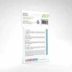 Asmodee Supplies Gamegenic: Prime Board Game Sleeves 50ct - Standard American
