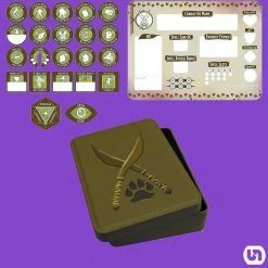 Gale Force 9 Dungeons & Dragons 5E: Ranger Token Set RPGs