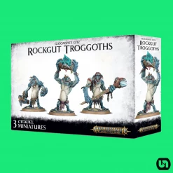 Games Workshop Miniatures Warhammer: Age Of Sigmar - Gloomspite Gitz-Rockgut Troggoths