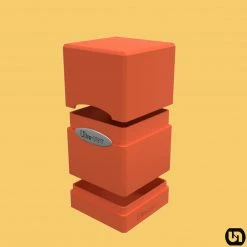 Ultra Pro: Satin Tower - Pumpkin Orange Supplies