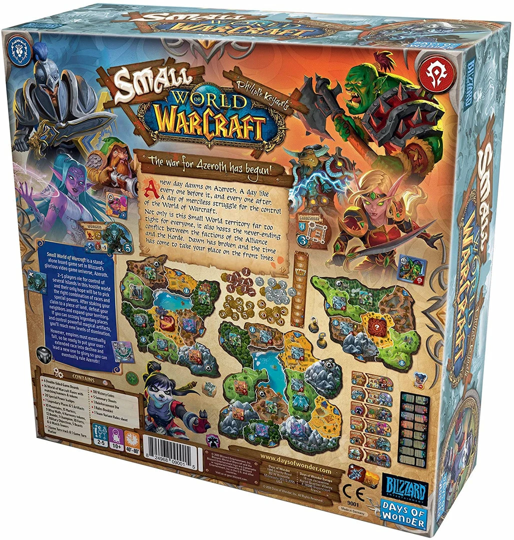 Brand new π Days Of Wonder Small World Of Warcraft π 4 Days Of Wonder Small World Of Warcraft
