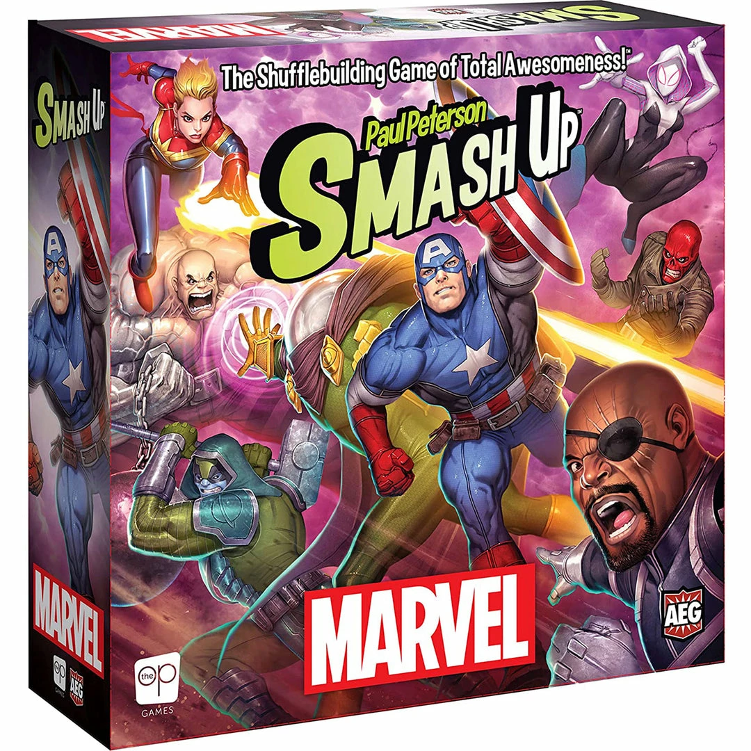 Brand new β€οΈ AEG Board Games Smash Up: Marvel π 3 AEG Board Games Smash Up: Marvel