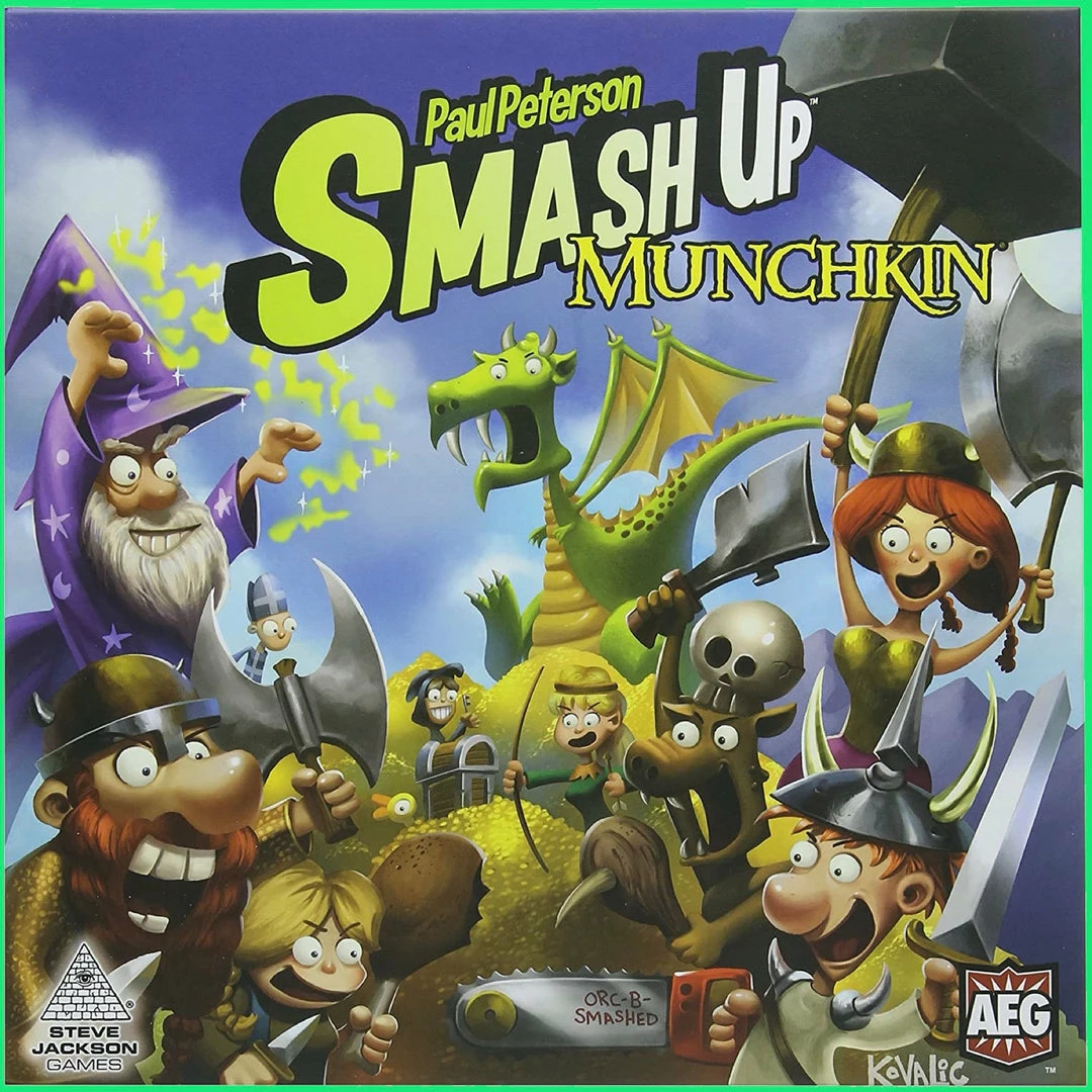 Best reviews of β Alderac Entertainment Group Board Games Munchkin: Smash Up π 3 Alderac Entertainment Group Board Games Munchkin: Smash Up