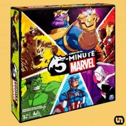 Spin Master Board Games 5 Minute Marvel