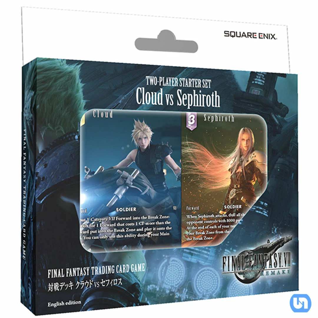 New π₯° Square Enix Final Fantasy TCG: Two-Player Starter Set - Cloud Vs. Sephiroth π 3 Square Enix Final Fantasy TCG: Two-Player Starter Set - Cloud Vs. Sephiroth