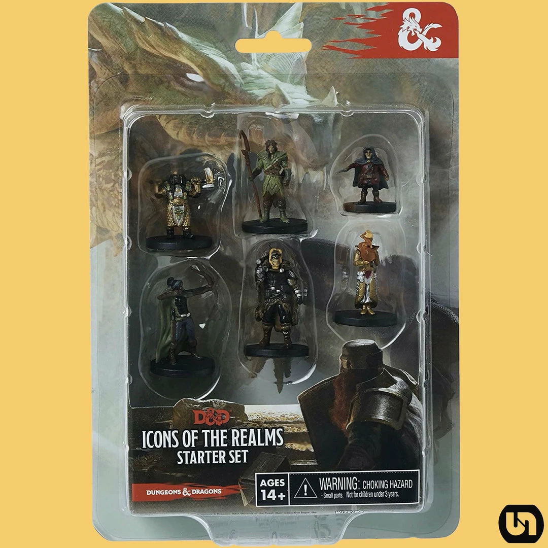 New π₯° Wizkids Dungeons & Dragons: Icons Of The Realms - Starter Set Miniatures π 3 Wizkids Dungeons & Dragons: Icons Of The Realms - Starter Set Miniatures