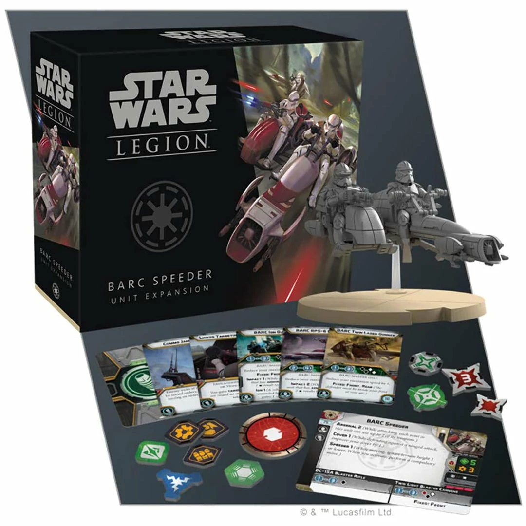 Best Pirce π€© Fantasy Flight Games Star Wars: Legion - BARC Speeder Unit Expansion Miniatures π₯ 4 Fantasy Flight Games Star Wars: Legion - BARC Speeder Unit Expansion Miniatures