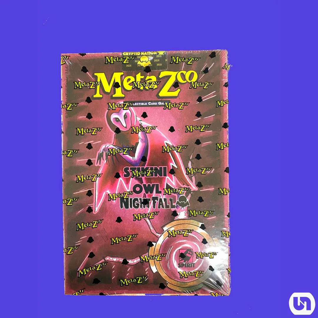 Budget π MetaZoo Games MetaZoo TCG: Nightfall Theme Deck - Stikini Owl (Spirit) TCGs βοΈ 3 MetaZoo Games MetaZoo TCG: Nightfall Theme Deck - Stikini Owl (Spirit) TCGs