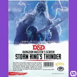 Gale Force 9 RPGs Dungeons & Dragons 5E: Screen - Storm King's Thunder