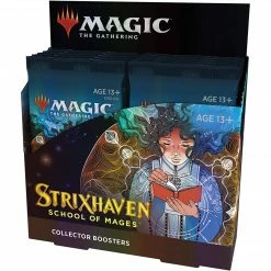 Wizards Of The Coast Magic The Gathering: Strixhaven - School Of Mages Collector Booster Box TCGs