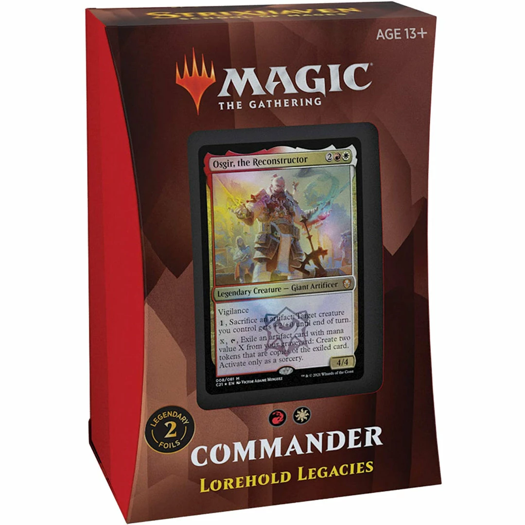 Brand new 𧨠Wizards Of The Coast Magic The Gathering: Strixhaven Commander Deck - Lorehold Legacies TCGs π₯ 3 Wizards Of The Coast Magic The Gathering: Strixhaven Commander Deck - Lorehold Legacies TCGs