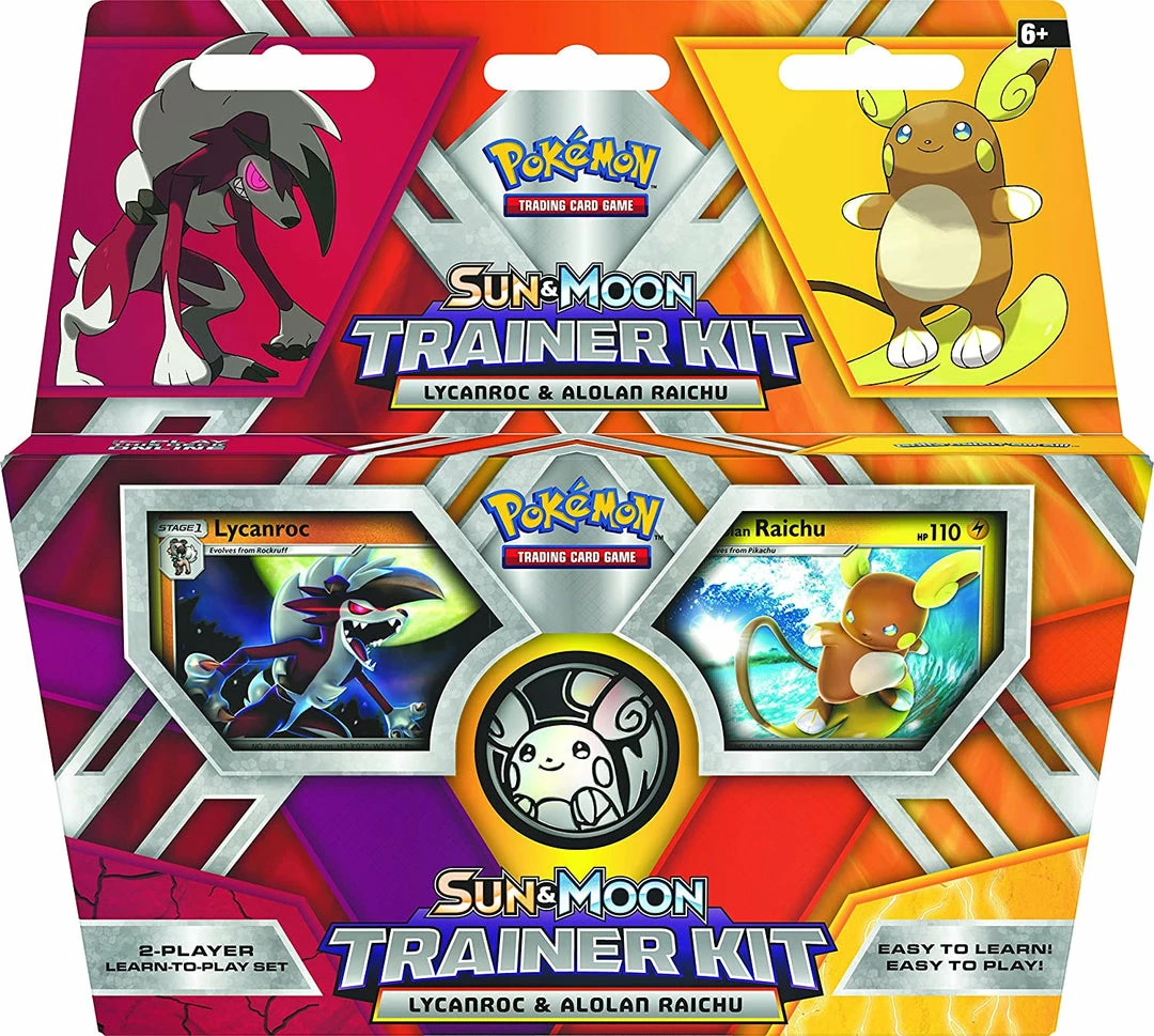 Best Pirce β€οΈ TCGs Pokemon TCG: Sun & Moon Trainer's Kit-Lycanroc & Alolan Raichu π 3 TCGs Pokemon TCG: Sun & Moon Trainer's Kit-Lycanroc & Alolan Raichu
