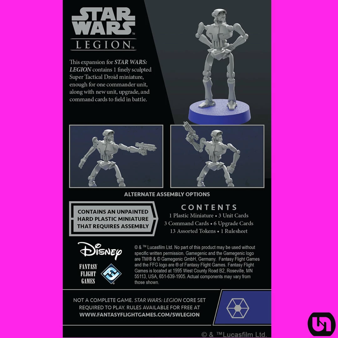 Best Sale π₯ Fantasy Flight Games Star Wars: Legion - Super Tactical Droid Commander Expansion β 4 Fantasy Flight Games Star Wars: Legion - Super Tactical Droid Commander Expansion