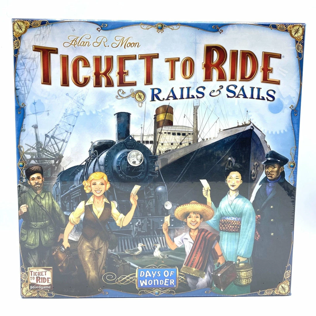 Cheap β Days Of Wonder Ticket To Ride: Rails & Sails Board Games 𧨠3 Days Of Wonder Ticket To Ride: Rails & Sails Board Games