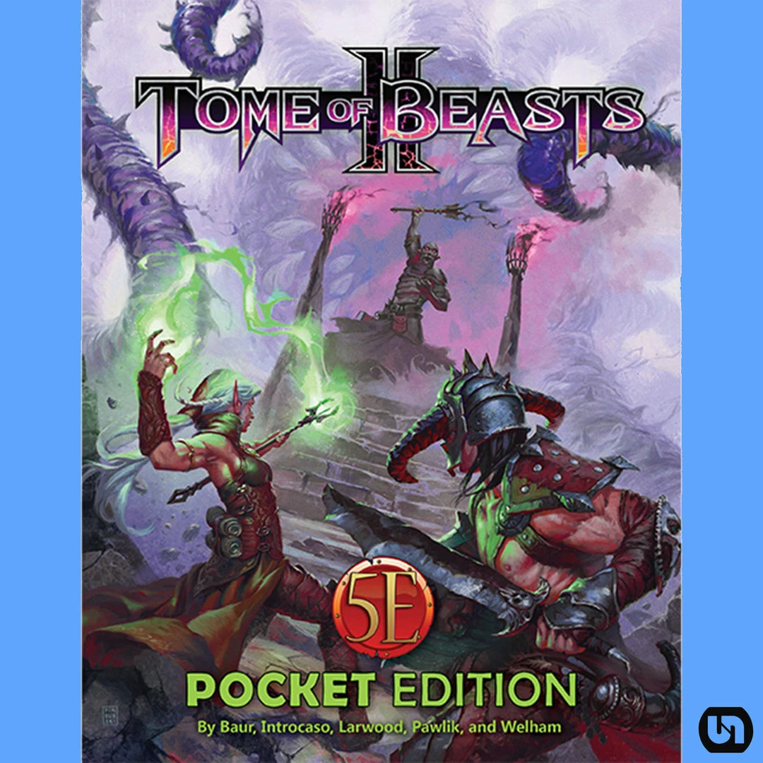 Promo β¨ Kobold Press Tome Of Beasts II: 5E Pocket Edition π― 3 Kobold Press Tome Of Beasts II: 5E Pocket Edition