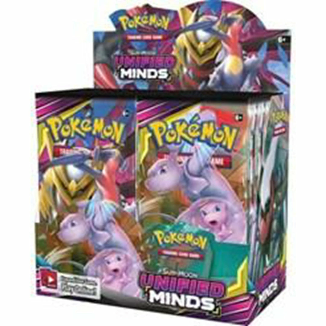 Flash Sale β TCGs Pokemon: Sun & Moon Unified Minds Booster Box π₯ 3 TCGs Pokemon: Sun & Moon Unified Minds Booster Box