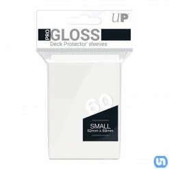 Ultra Pro: Small Size Deck Protectors (62mm X 89mm) 60ct - White Supplies