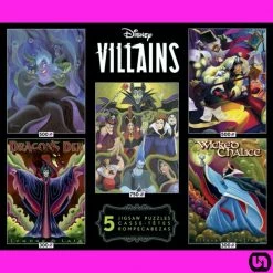 CEACO Company Disney: Villains - 5 In 1 Multipack Puzzles Toys & Figures
