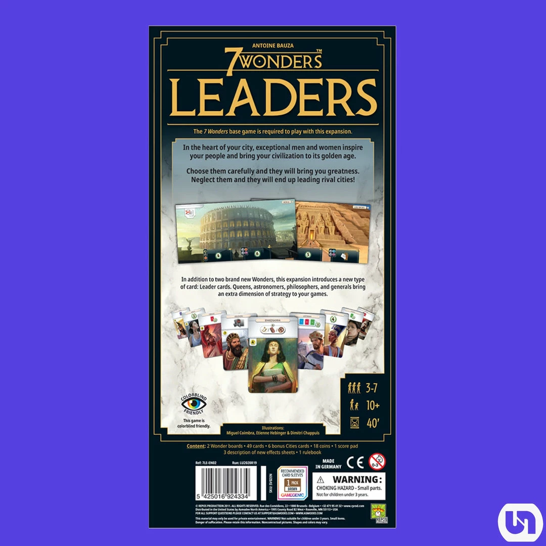 Top 10 β¨ Repos Productions Board Games 7 Wonders: Leaders (New Edition) π₯ 4 Repos Productions Board Games 7 Wonders: Leaders (New Edition)