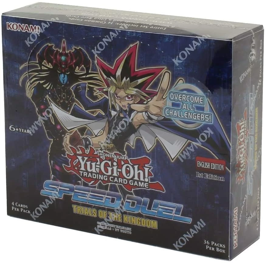 Discount β Konami Yu-Gi-Oh Speed Duel: Trials Of The Kingdom Booster Box TCGs π 3 Konami Yu-Gi-Oh Speed Duel: Trials Of The Kingdom Booster Box TCGs