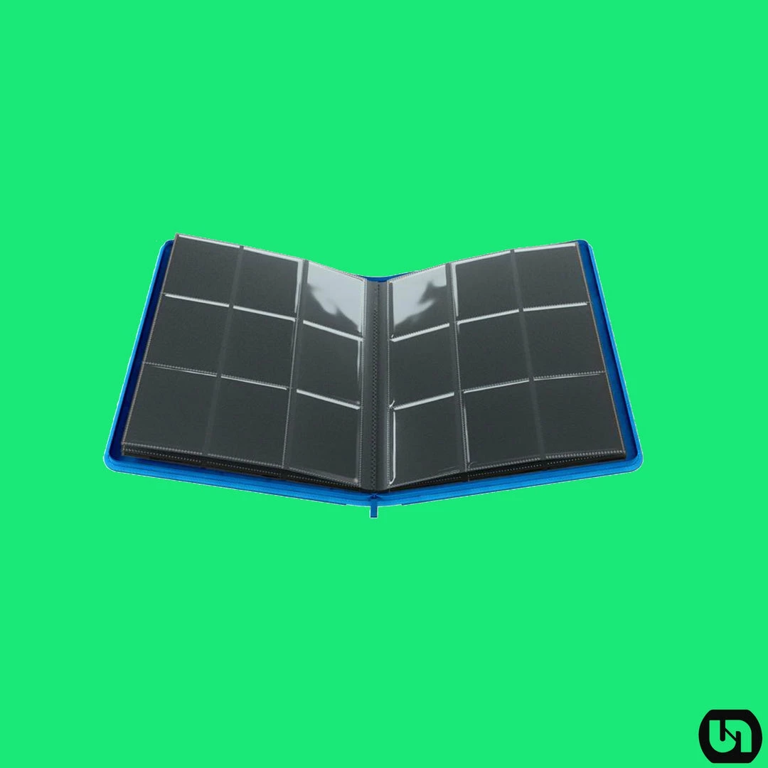 Flash Sale π€© Asmodee Supplies Gamegenic: Zip-up Album 18-Pocket - Blue π 4 Asmodee Supplies Gamegenic: Zip-up Album 18-Pocket - Blue